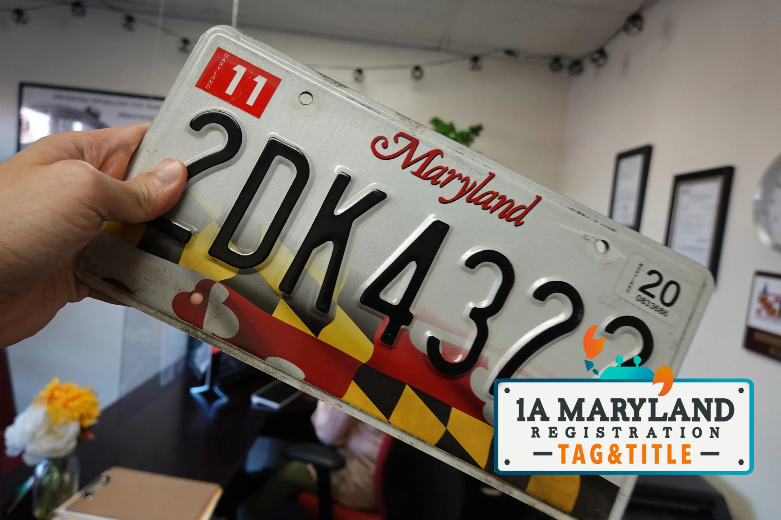 1A Maryland Registration en Glen Burnie